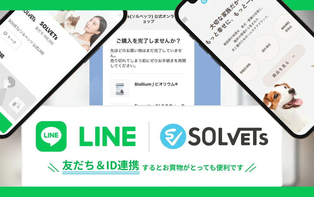 オンラインショップがもっと便利に。LINE連携のご紹介